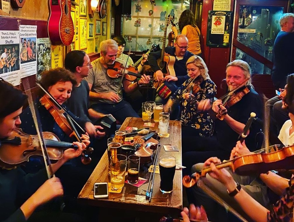 Every Sunday Open Irish Session Mulligans Irish Music Bar